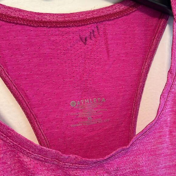 WOMENS XL ATHLETA PINK TANKTOP RACERBACK - Picture 6 of 7